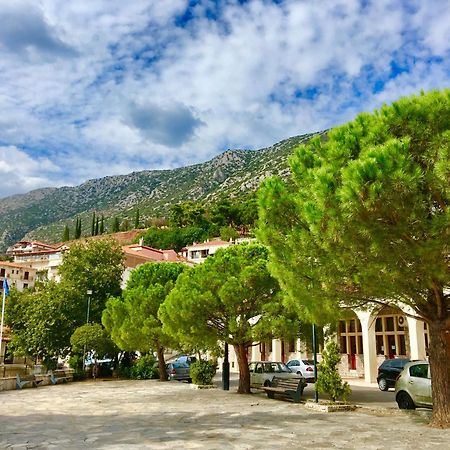 Apartmán Delphi Celebrity V I P The Navel Of The Earth, Center-Delphi-Penthouse Galaxy&Sky Panoramic View, Harmony&Yoga Exteriér fotografie